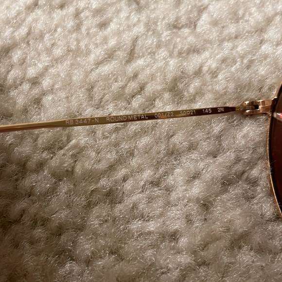 Round ray ban sunglasses - Picture 3 of 5